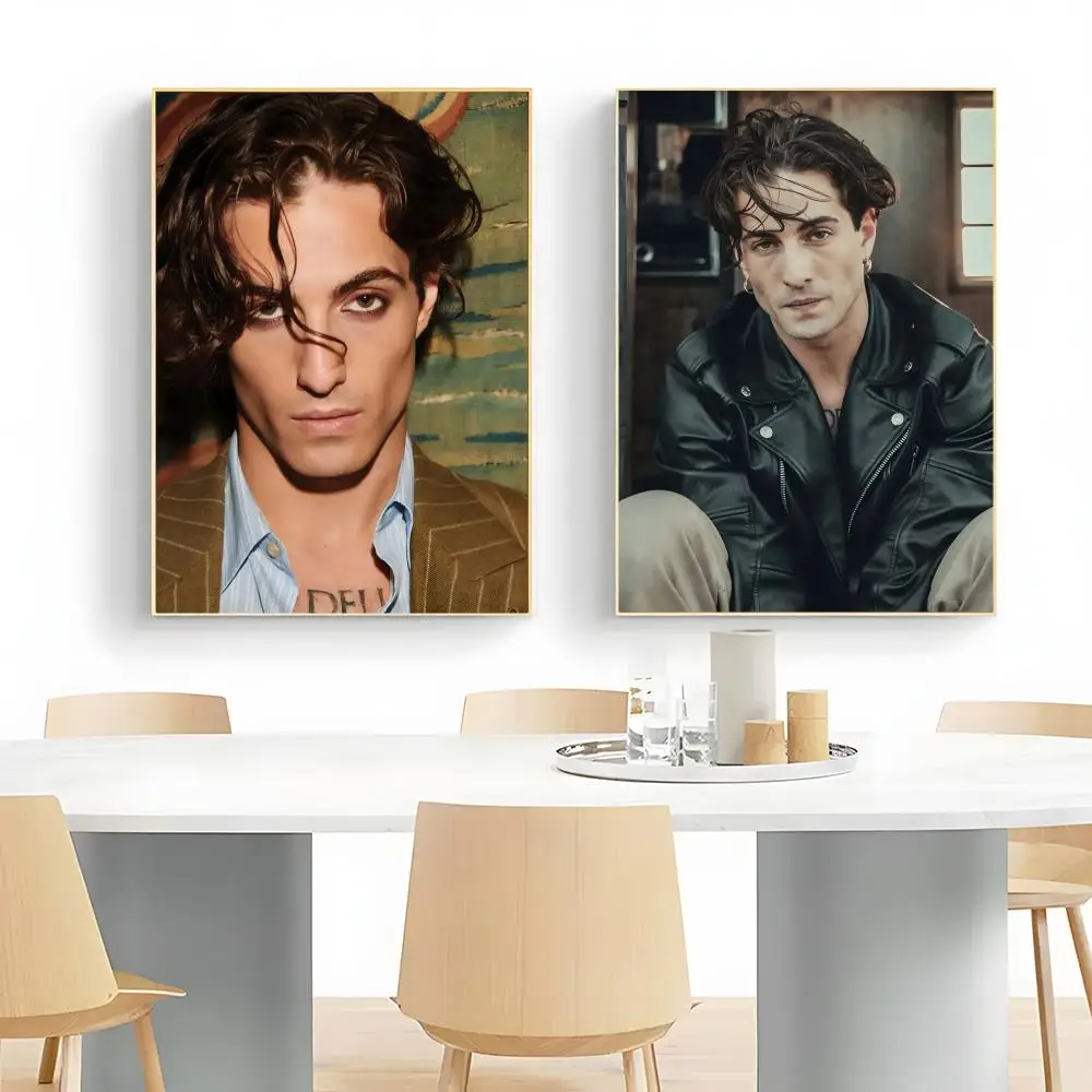 Glam Rock D-Damiano David Italian Pop Star Vibe Poster Wall Art Print Decorative Mural Home Decor Gift Unframed