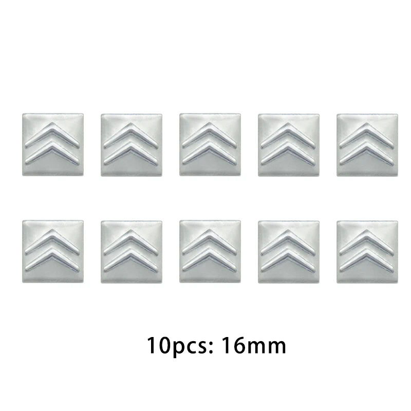 16 مللي متر مفتاح السيارة ملصق شعار لسيتروين C1 C2 C3 C4 C5 C6 C8 C4L DS3 DS4 DS5 LS DS6 جراند بيكاسو C-ELYSEE ثاب نيمو VTS