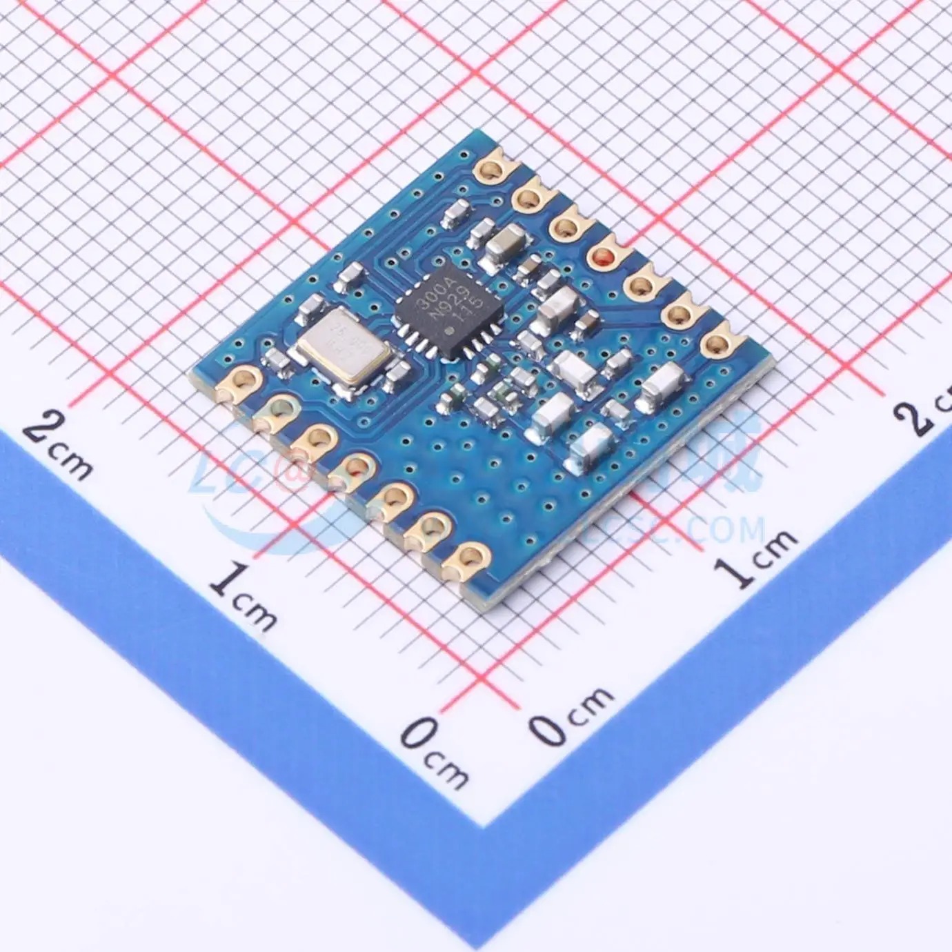 5pcs DL-RTM300-915M SMD 16x16mm transceiver 915MHz GFSK OOK FSK RF Wireless Communication Module for Smart Home System