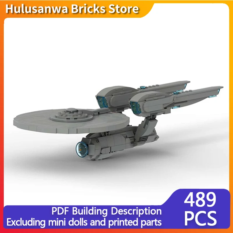 

Popular Movie Model MOC Building Bricks Space Combat Battleship Modular Technology Gifts Holiday Assemble Children Toys Suit