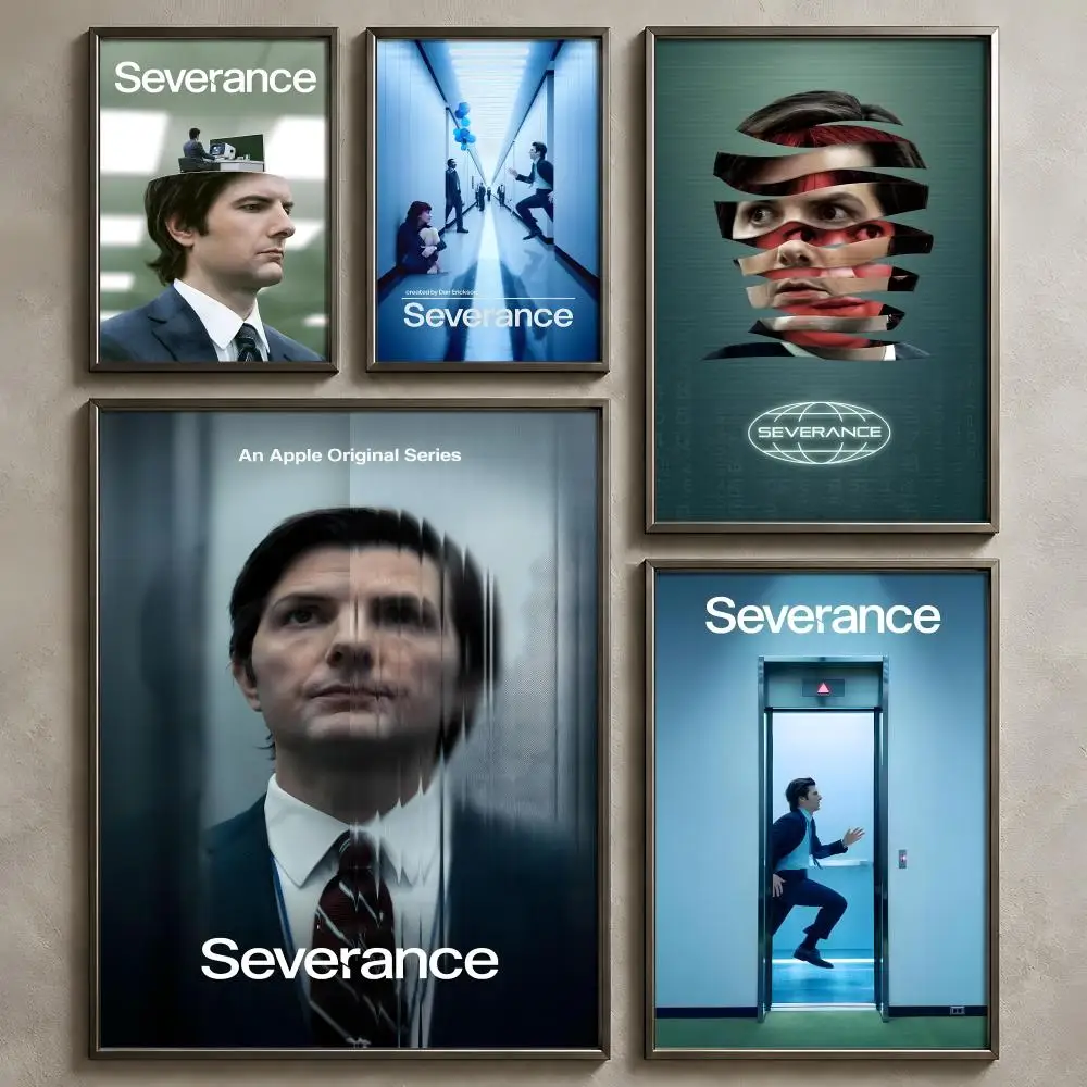 TVShow S-Severance-e Poster Vintage Self Adhesive PP Wall Art Home Bar Bedroom Decor Gift