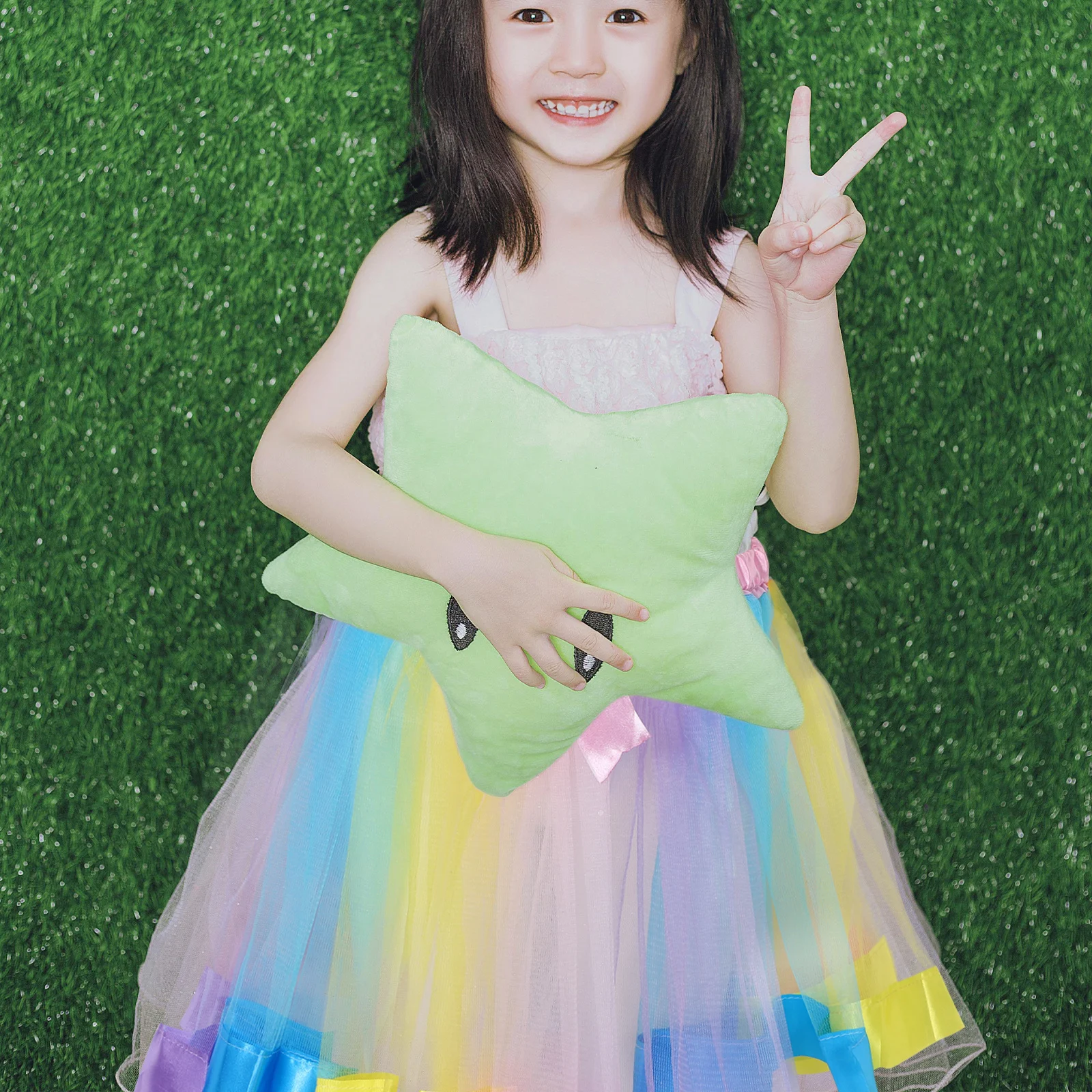 

Kids Tulle Tutu Skirt for Girls Easter Party Birthday Carnival Dancing Outfit Colorful Layered Ruffle Skirt Child Holiday