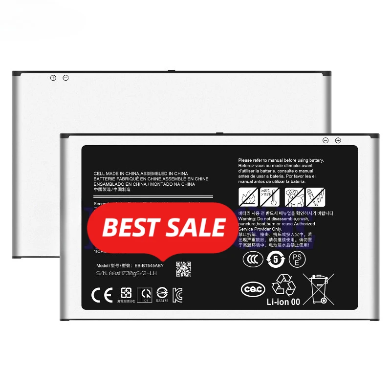 EB-BT545ABY (101) for Samsung Tab Active Pro/SM-T540/SM-T547 Tablet Battery High Quality High Capacity Replacement Bateria Tools