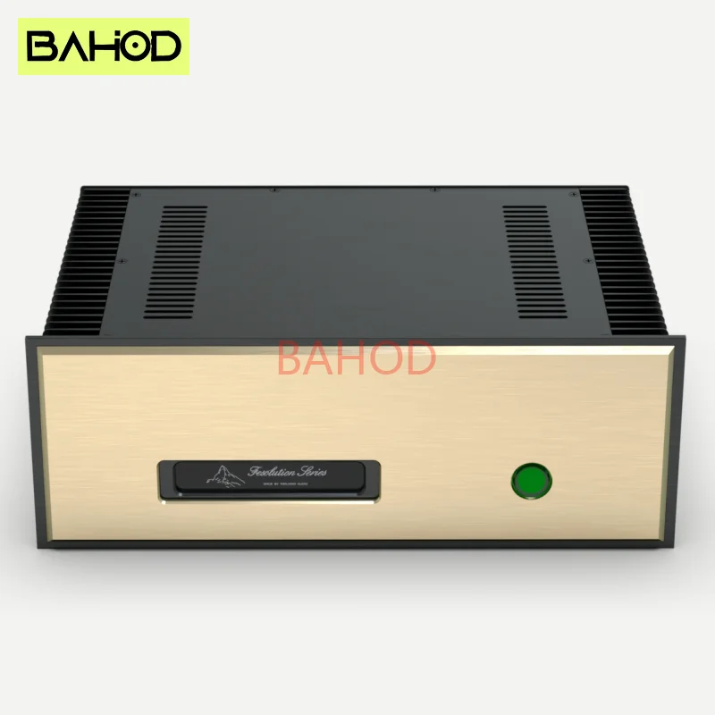 BAHOD 445*161*313mm All Aluminum Chassis Housing Brushed Oxide For DAC Amplifier Preamplifier DIY Chassis Housing