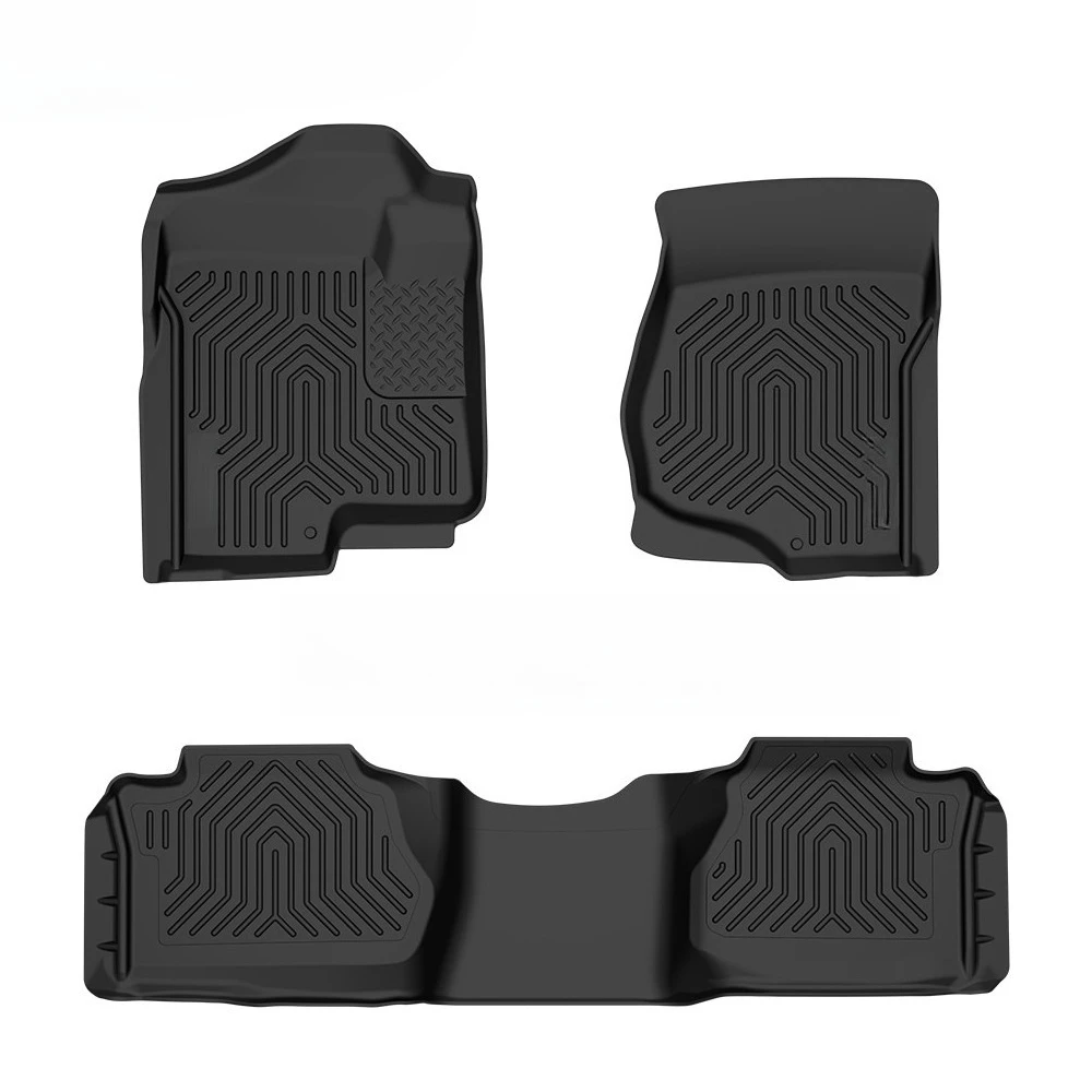 

All Weather TPE Floor Mats Fit For 07-13 Chevy Silverado GMC Sierra Extended Cab