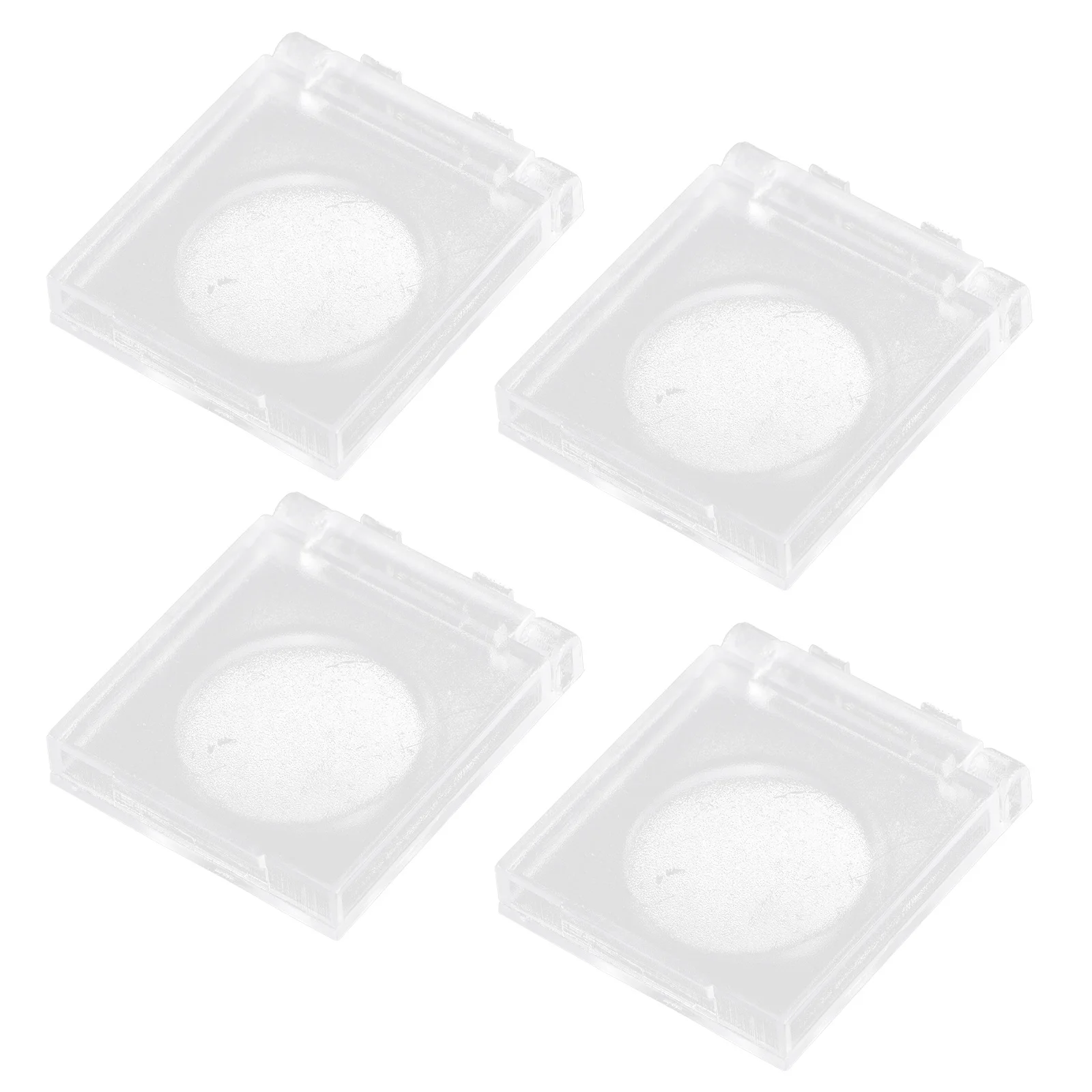 

4pcs Button Covers Clear Safety Protector For Emergency Stop Button Guard Durable Cover Home Garage Garden Machinery Use