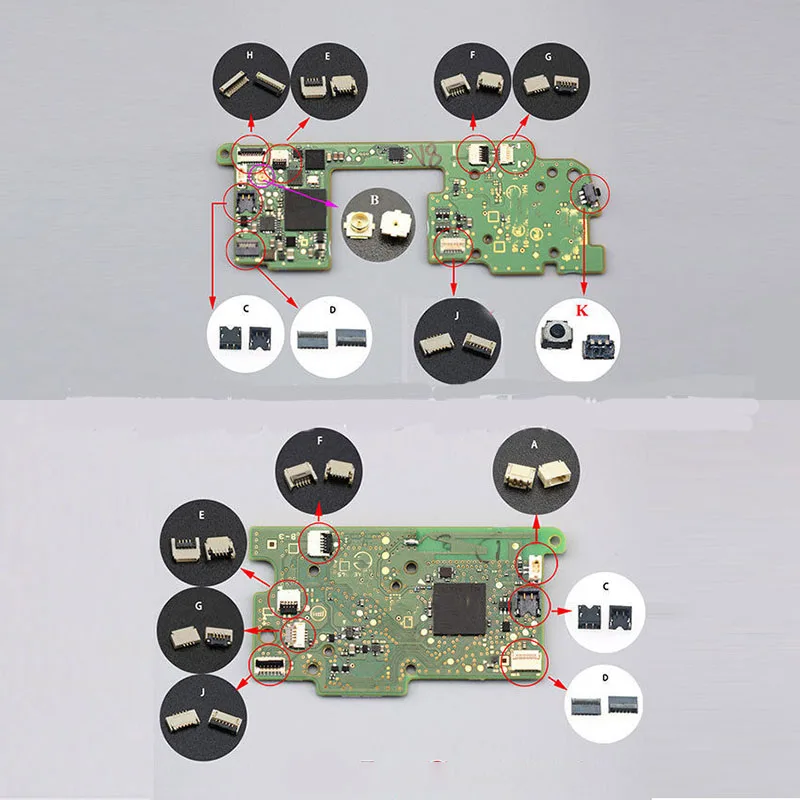 1PC For Switch Joy-con Console Motherboard to Touch LCD Display Screen Flex Cable Clip Ribbon Connector Socket Series Parts - Detail 1