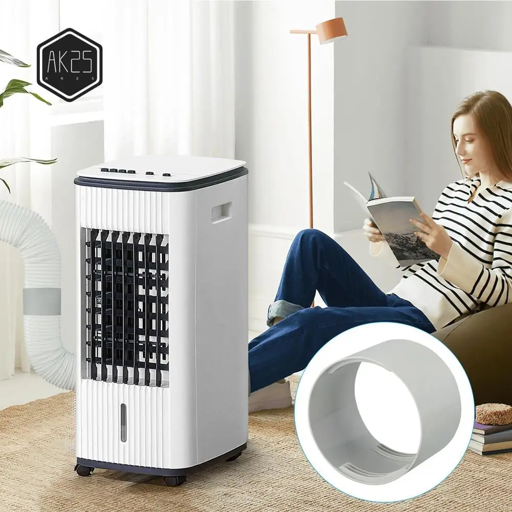 

AK25-Portable Air Conditioner Exhaust Hose Coupler 5.9 Inch AC Exhaust Hose Connector Extender AC Hose Coupling Extension