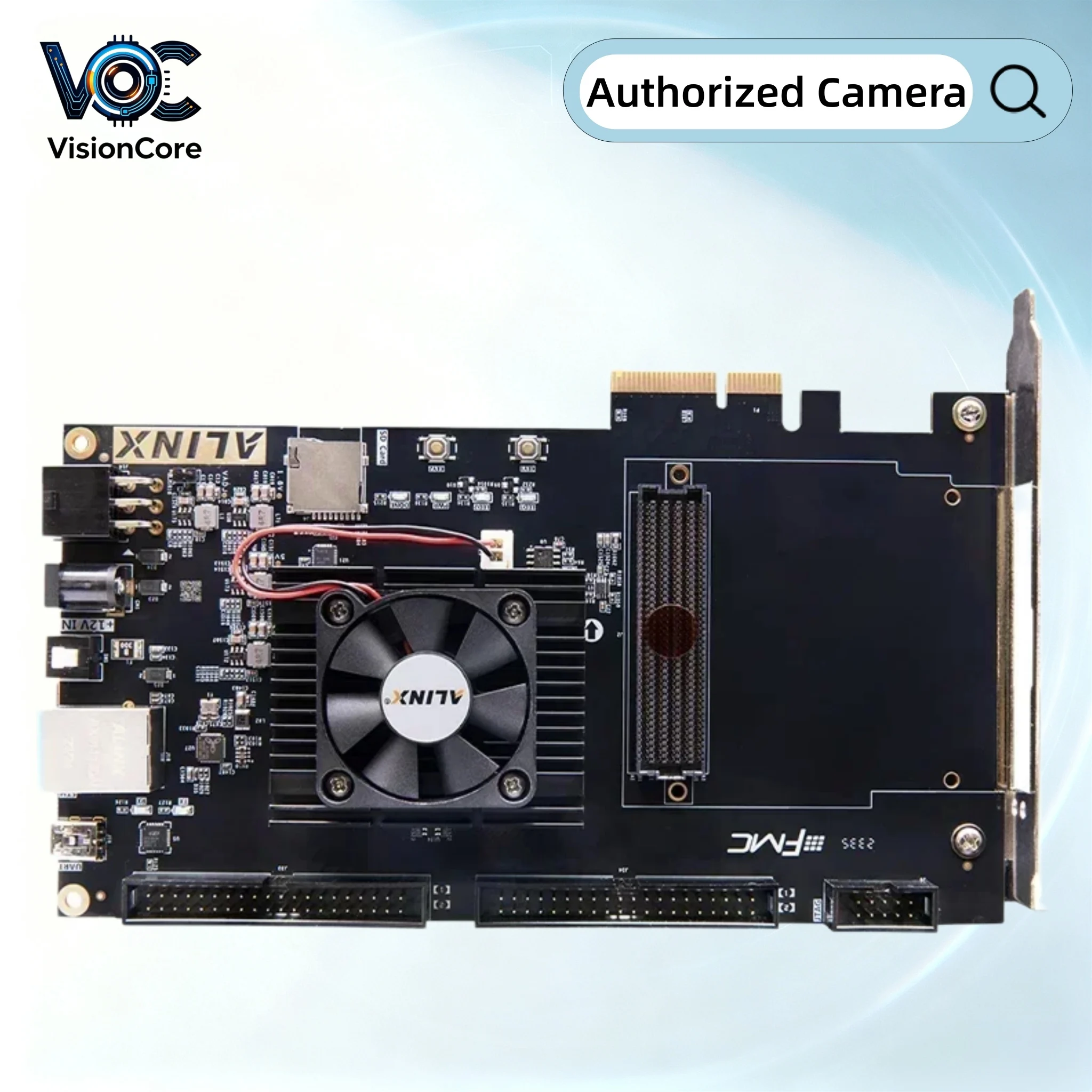 ALINX AXAU15: FPGA Xilinx Artix UltraScale+ XCAU15P Evaluation Kit With FMC HPC High‑Speed Expansion Interface