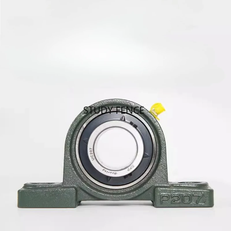 1pc Cast Iron External Spherical Bearing with Seat Vertical Bearing Seat UCP201/202/203/204/205/206/207 Fixed Seat Hardware