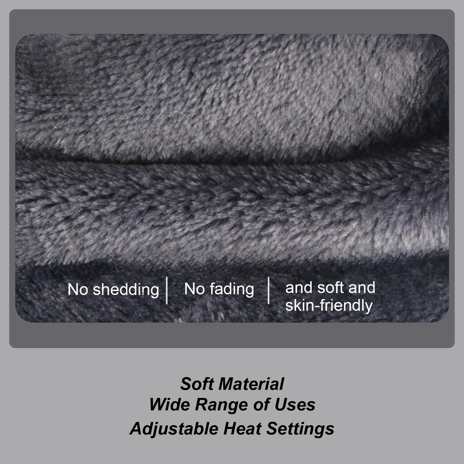 

Шарф с USB-подогревом, портативный мягкий беспроводной электрический грелка для шеи с 3 уровнями нагрева для ежедневных путешествий, поездок на работу, холодной погоды