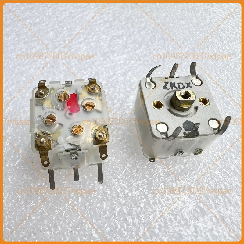 2pcs For MITSUMI 443DF 12Pin Quadruple Variable Capacitor Radio Repair Parts