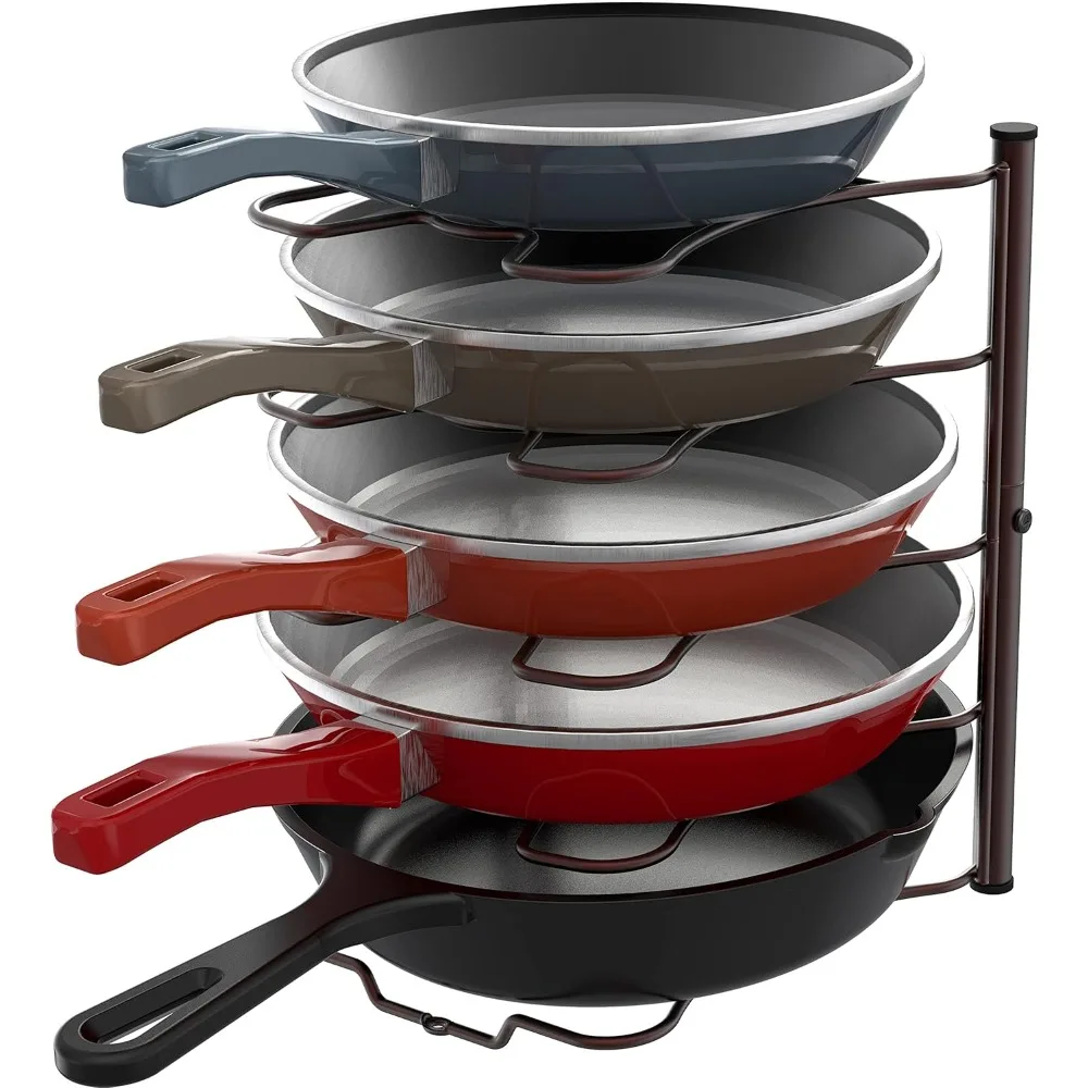 

Стойка-органайзер для горшков и сковородок, бронза