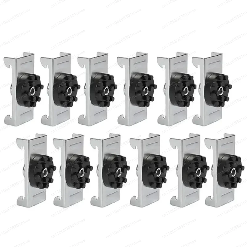 Reduces Noise From Noisy Neighbors-Sound Isolation Clips 12Pack Sound Proofing Mounting Clips-Drywall Soundproofing