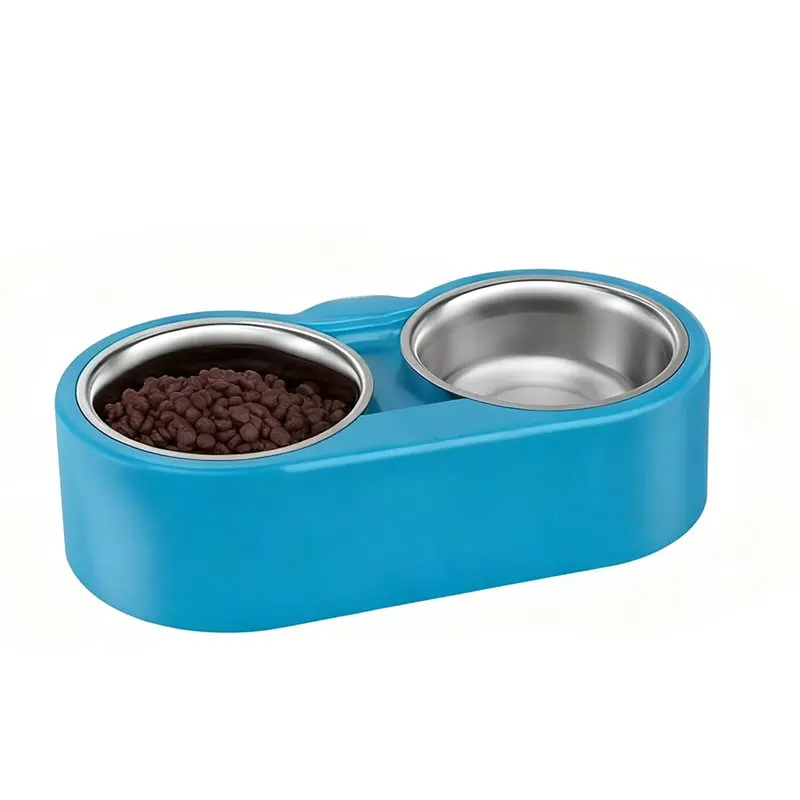 

A96K-Миска для воды с подогревом для собак и кошек, теплая уличная миска для собак с предупреждающим шнуром для жевания, водонепроницаемая миска для домашних животных с подогревом, США P