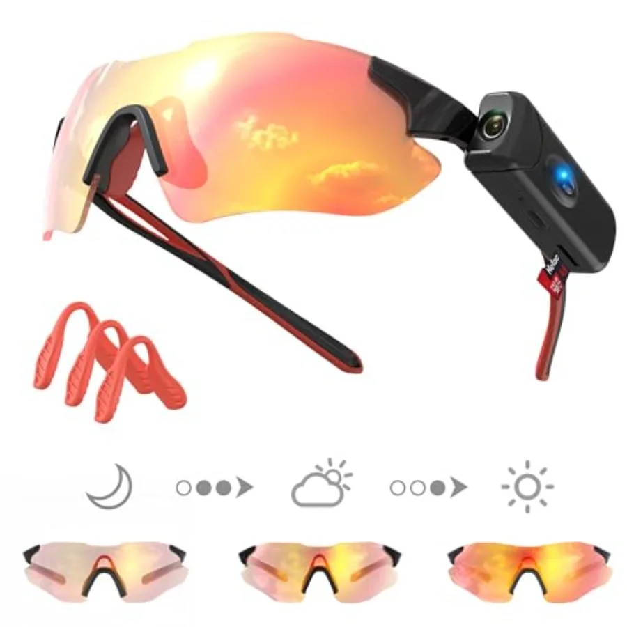 

Polarized Sports Sunglasses for Men and Women, polarized glasses featuring high-definition polarized lenses UV