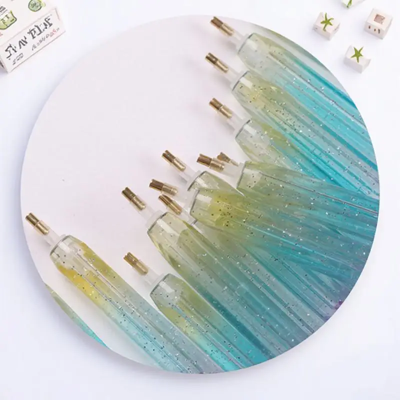

2pcs Dotting Single Headed Rhinestones Picker Plastic Nail Dotting Tools Sturdy Body Home Professional Use