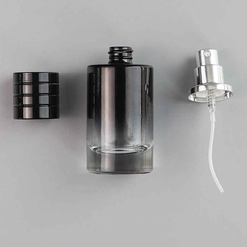 30ml Gradient Glass Sprayer Pump Perfume Bottle Travel Portable Mini Refillable Atomizer Bottle For Women Men