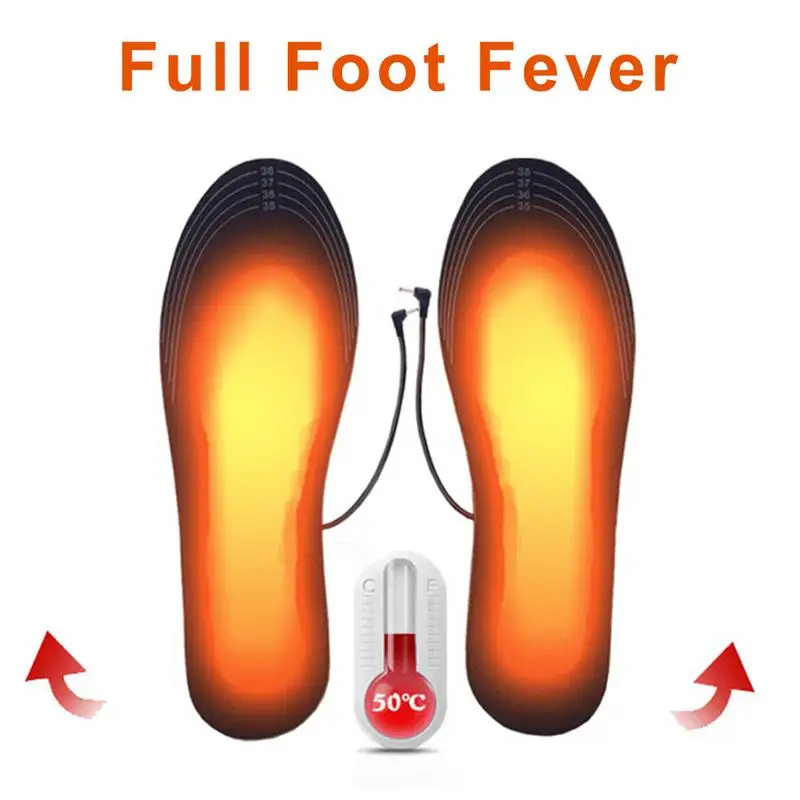 Podgrzewane wkładki do butów wkładki termiczne podgrzewane przez USB ogrzewacz do stóp do wędrówek wędkarskich na świeżym powietrzu
