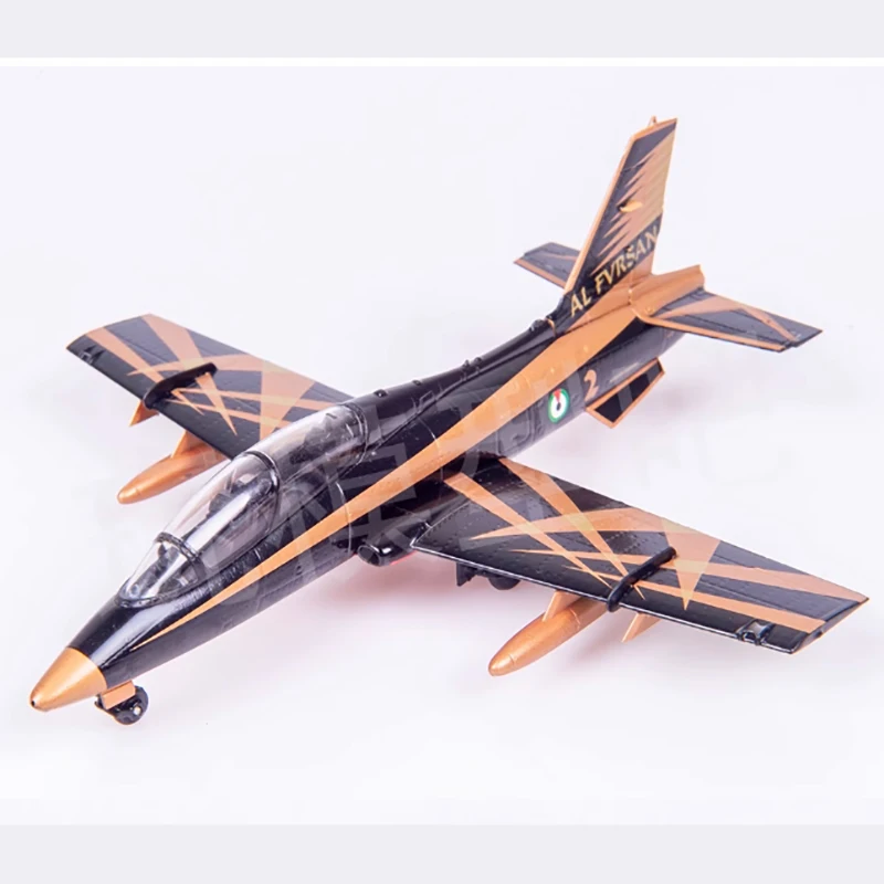 Diecast 1:72 Scale Uae Air Force MB-339 trainer aircraft Alloy Finished Simulation Model Static Decoration Gifts For Adult Boy