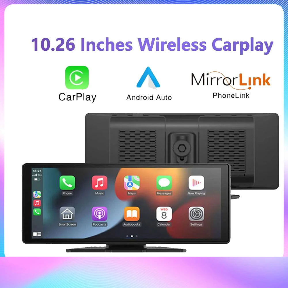 XUDA Universal 10.26 Inch Car Radio Multimedia WIFI Video Player Wireless Carplay & Android Auto for Apple Or Android MP5 Player