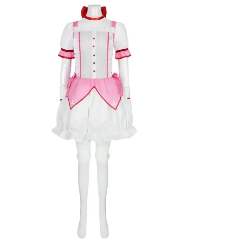 

Unisex Anime Cos Kaname Madoka Cosplay Costumes Halloween Christmas Party Sets Uniform Suits