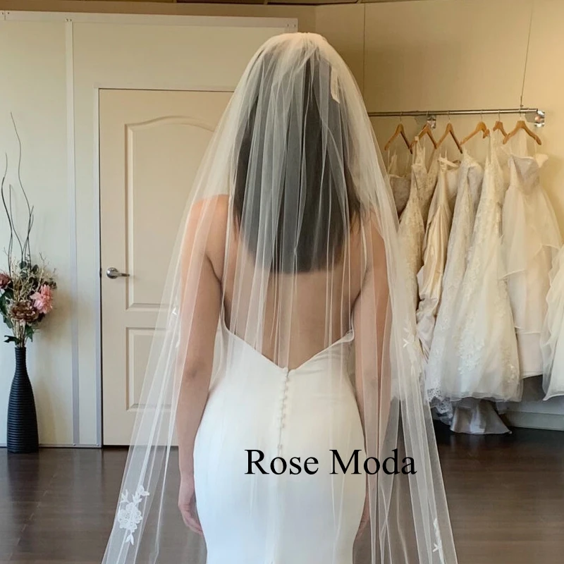 Rose Moda Simple Thin Straps Backless Beach Wedding Dresses Destination Bridal Gown Custom Make