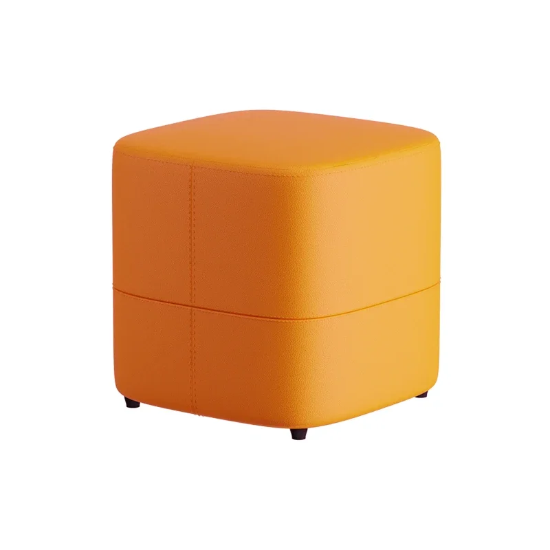 

European Gardening Stool Bathroom Square Portable Hallway Entrance Stool Office Ottoman Chair Entrance Furniture