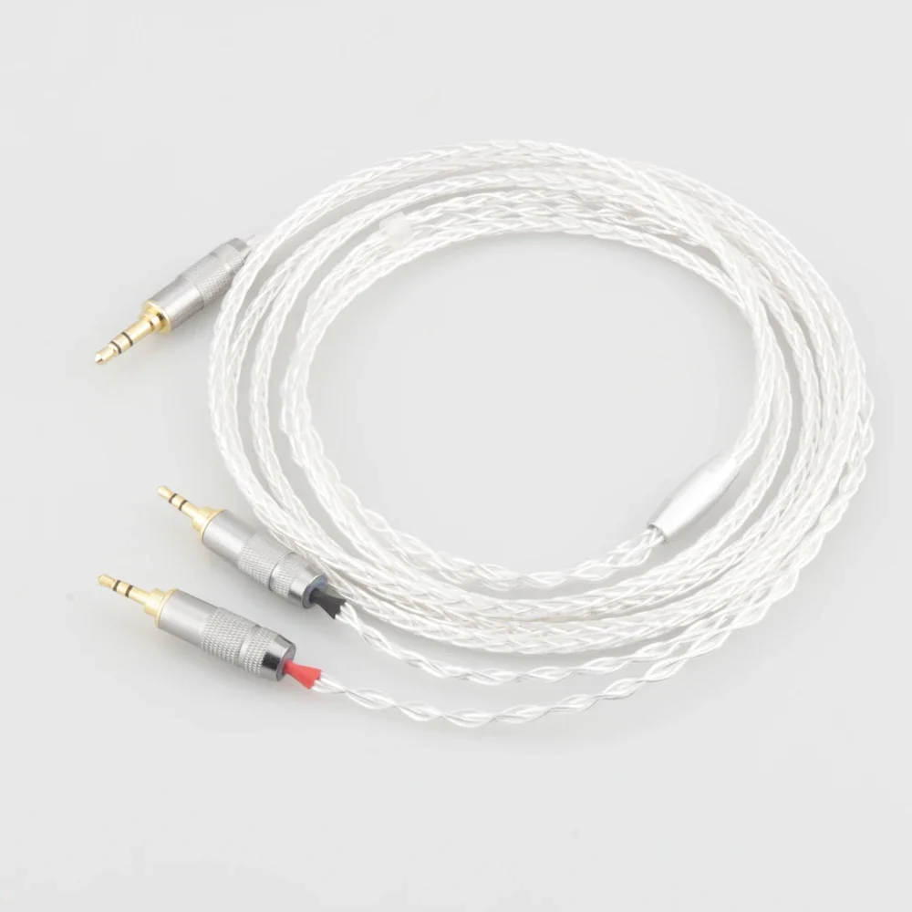 New HiFi Cable 3.5mm stereo Male Compatible with Hifiman HE400S, HE-400I, HE-400i（2.5mm Plug Version）, HE560, HE1000 Headphone