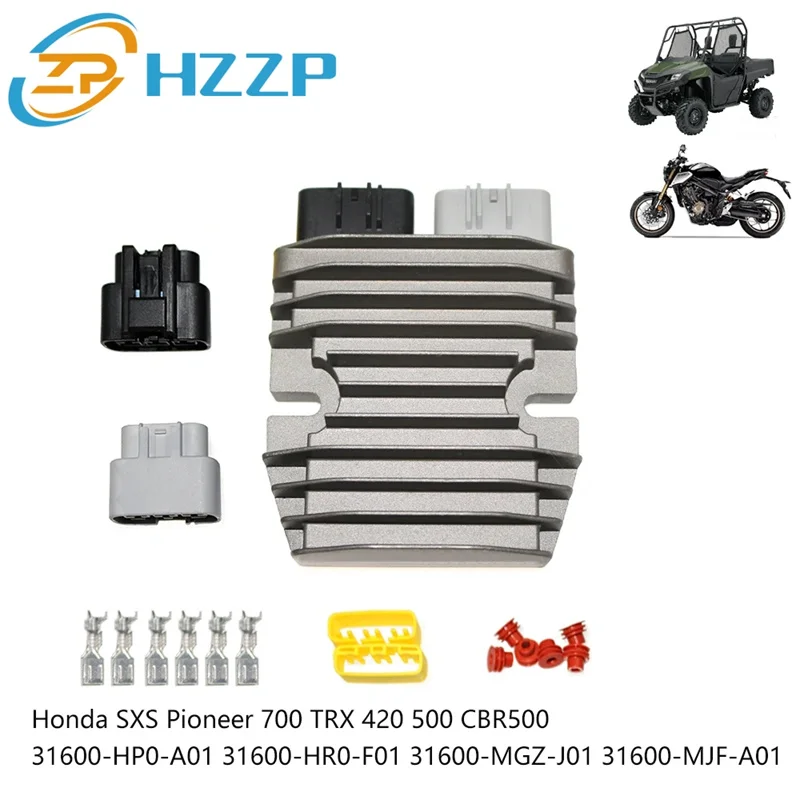 

Voltage Regulator Rectifier for Honda SXS Pioneer 700 TRX 420 500 CBR500 31600-HP0-A01 31600-HR0-F01 31600-MGZ-J01 31600-MJF-A01