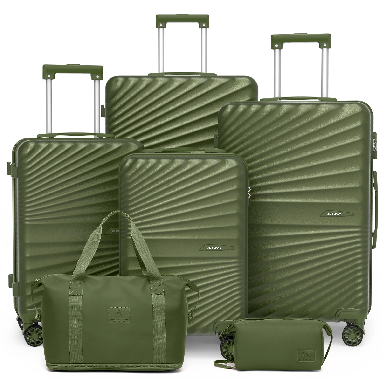 

Joyway 6-Piece Travel Luggage Set, Lightweight Durable Suitcase, TSA Lock, Spinner Wheels