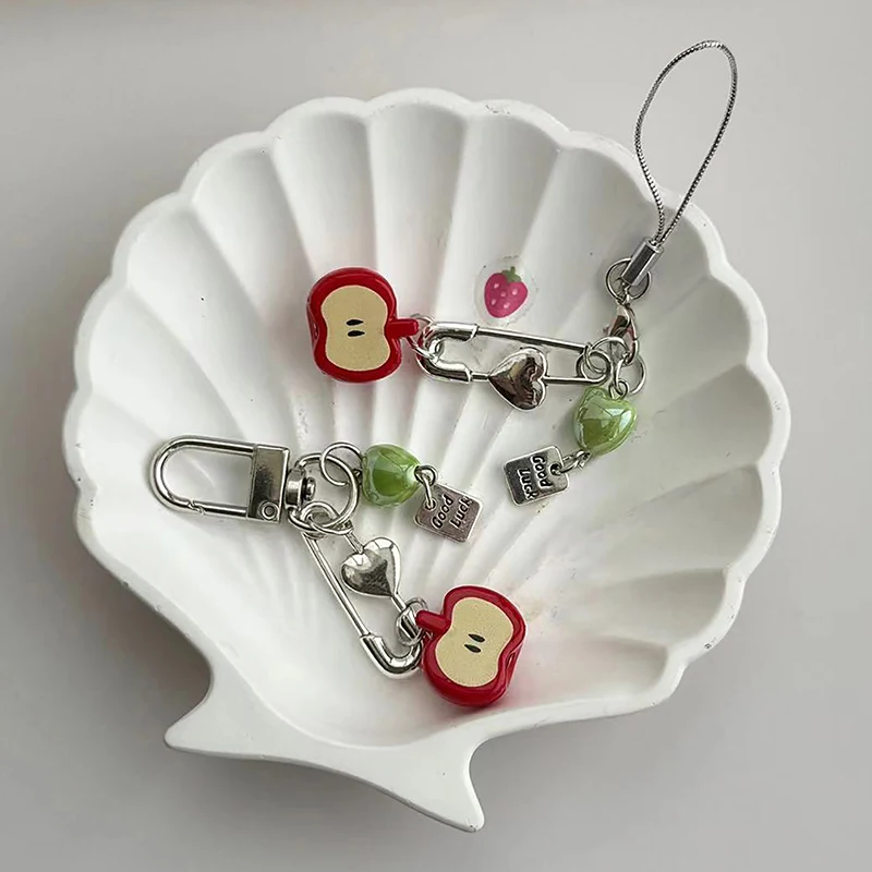 لعبة الحب والمساحة العميقة Caleb تأثيري المفاتيح أبل قلادة كيرينغ بوهو الفاكهة سلسلة هواتف الأقلية اكسسوارات اليدوية هدية #1