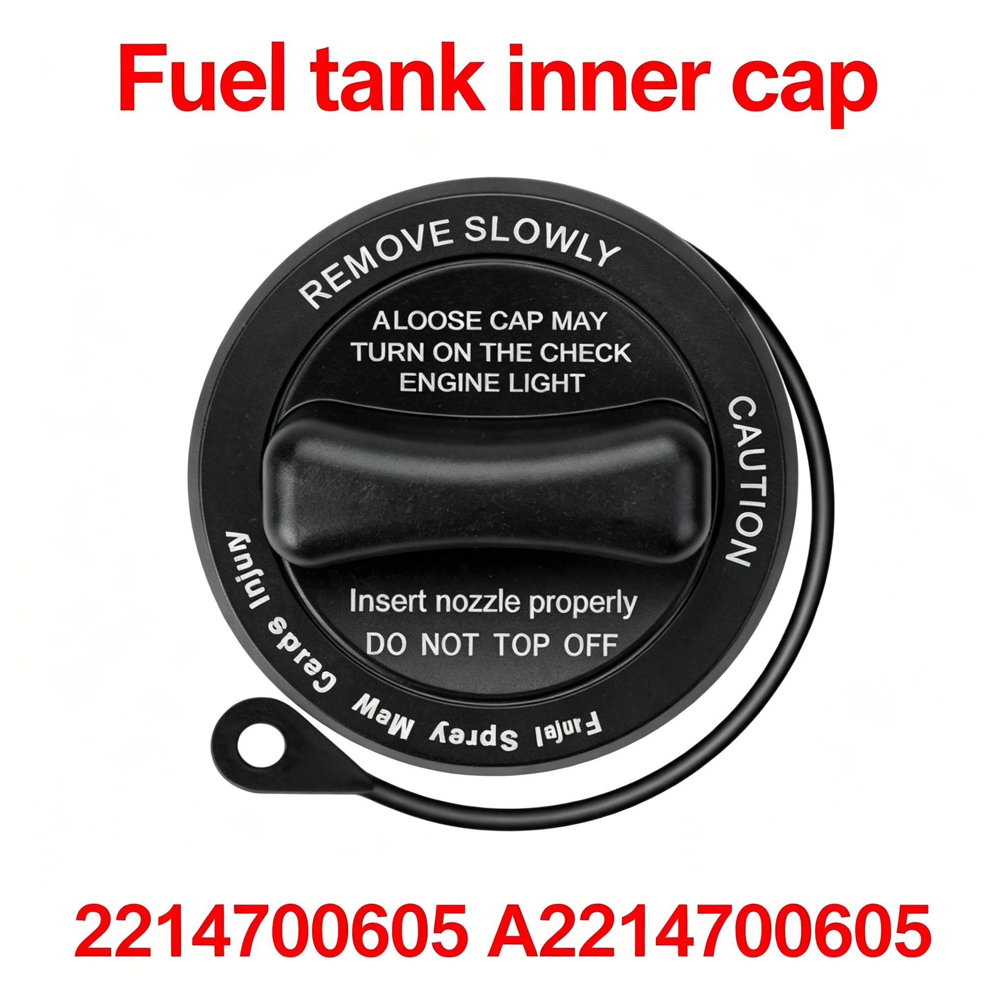 Tankdeckel Benzindeckel Kraftstoffdeckel OE # 2214700605 / A2214700605 passend für Mercedes-Benz C CL CLS E G GLK CLK S SL SLK Serie – Detail 1