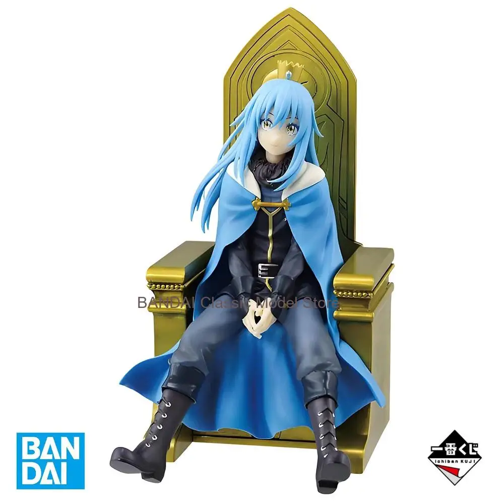 バンダイオリジナルフィギュア一番くじシリーズリムル・テンペストゴールドスローン特別カラーアニメキャラクターモデルおもちゃグッズ