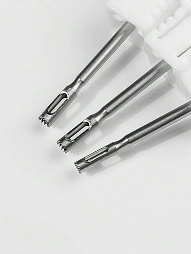 Edelstahl-Pediküre-Bohrer, Hornhautentferner, medizinischer Nagelhautschneider für Pediküre-Bohrer, rotierender Fräser, Fußpflege-Werkzeug – Detail 6