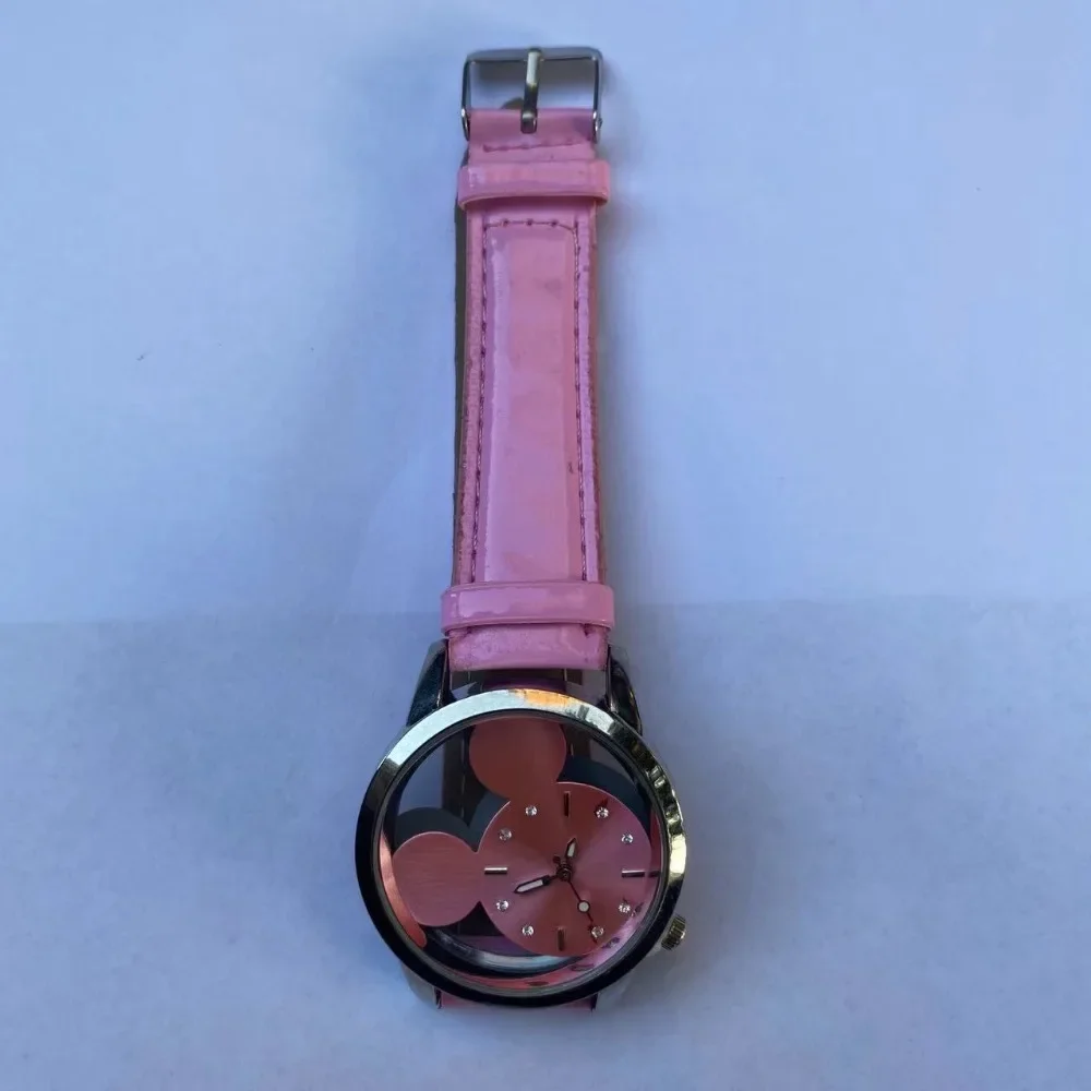 Disney-Montre à quartz de dessin animé classique pour adolescents et adultes, montre-bracelet à la mode pour femmes et filles, nouvelle collection, livraison directe