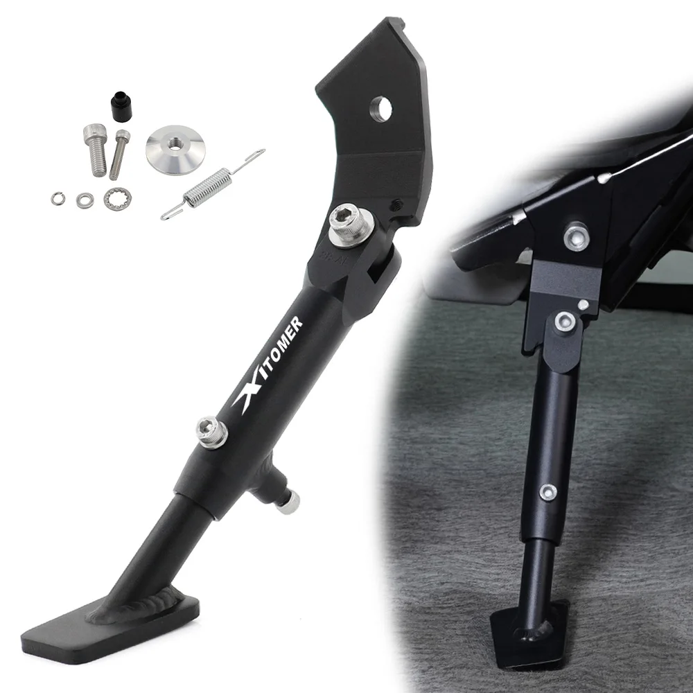 For Honda Ruckus/Zoomer 2003-2019 2020 2021 2022 2023 2024 2025 Motorcycle Adjustable Kickstand Foot Side Stand Support Aluminum