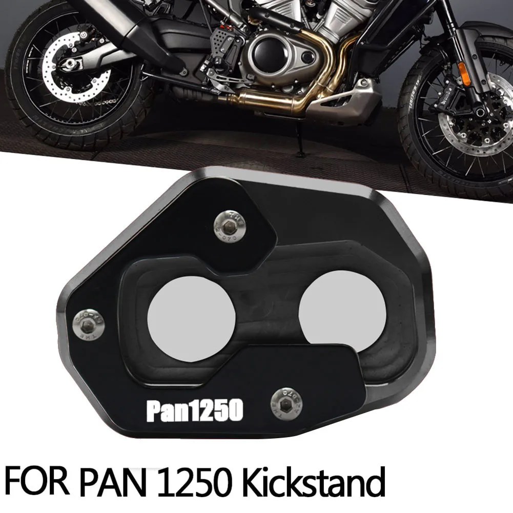 Motorcycle Accessories Kickstand Extension Plate Foot Side Stand Enlarge Pad for Pan America 1250 2021