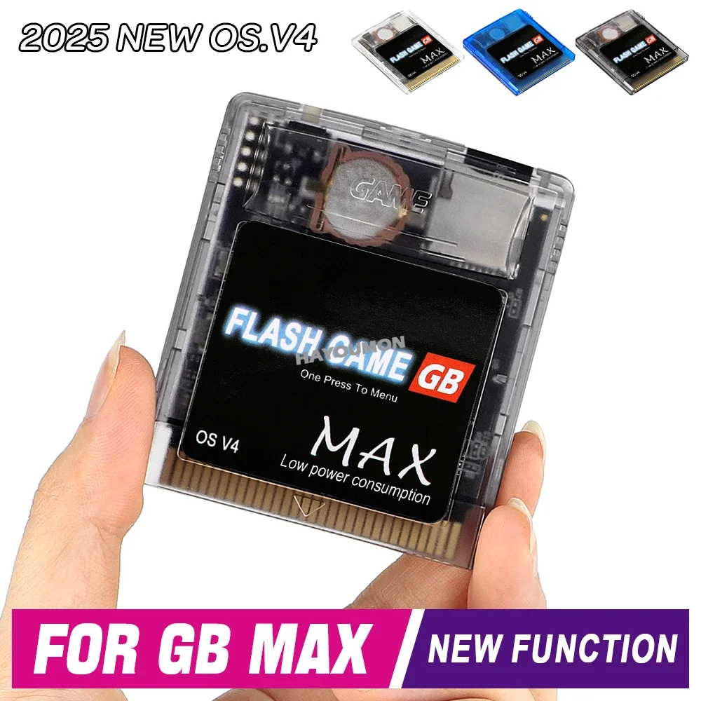 صندوق ألعاب متعدد الوظائف بـ 3 ألوان لخرطوشة ألعاب Edgb Gameboy Color Game Boy GB GBC مع بطاقة TF تدعم مع 2000 لعبة