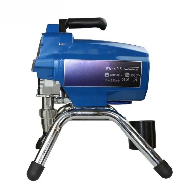 Pulvérisateur de peinture sans air de machine 3300PSI de peinture électrique de rendement élevé 2200W avec le tuyau sans air G u n