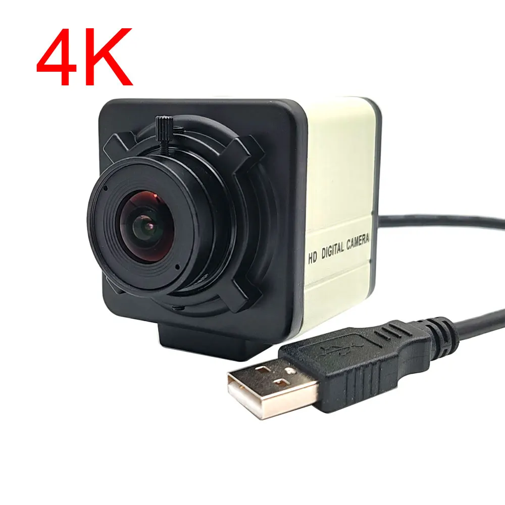 

2K 4K HD PC Webcam 140 Degree Wide Angle 2.1mm 30fps High Speed Video Live Computer USB MIni industrial Camera Plug And Play