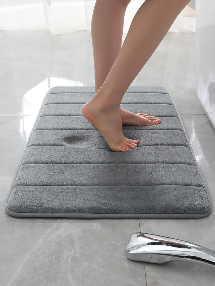 

Bathroom Absorbent Floor Mats Kitchen Floor Mats Bathroom Bathroom Non-slip Mats Home Door Entry Door Mat Bedroom Carpet