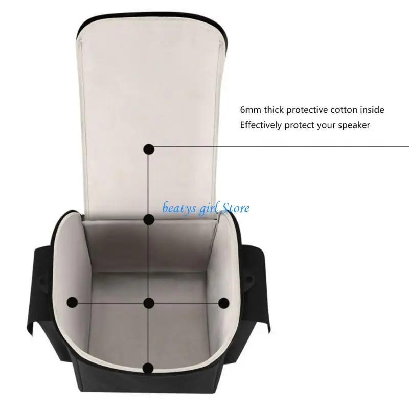 

C7AB Stylish Travel Bag For Essential Speakers And Accessories Adjustable Strap Box