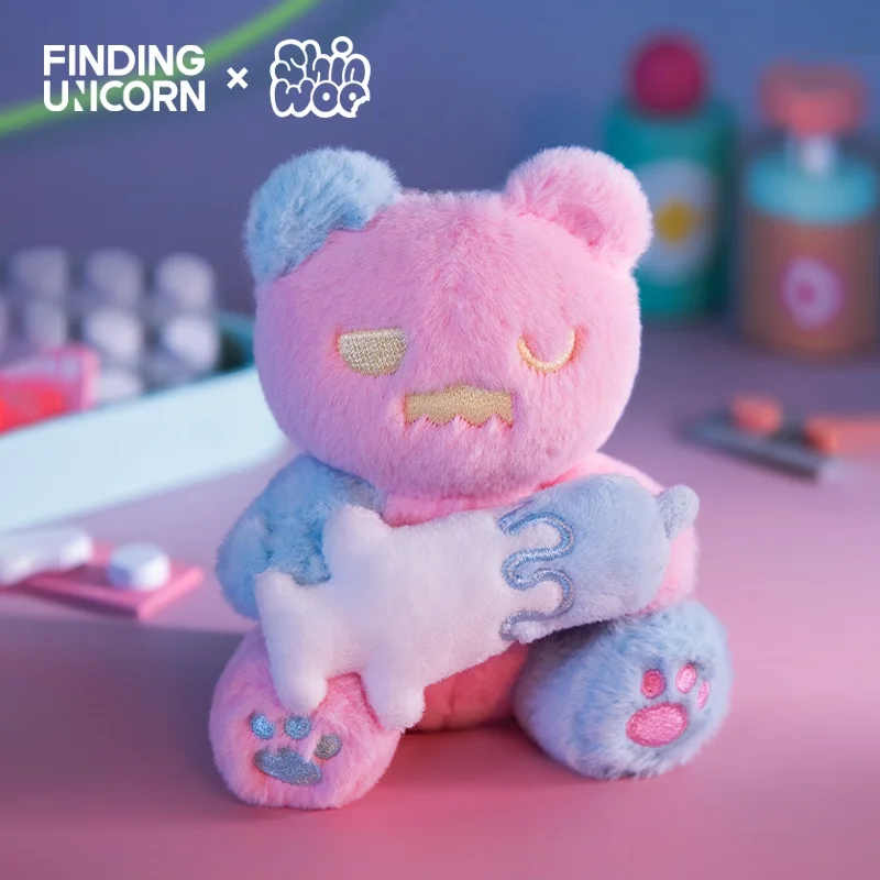 

FINDING UNICORN ShinWoo Ragbear Clinic Series, плюшевая слепая коробка, игрушки, фигурка Caixa Caja, сюрприз, загадочная коробка