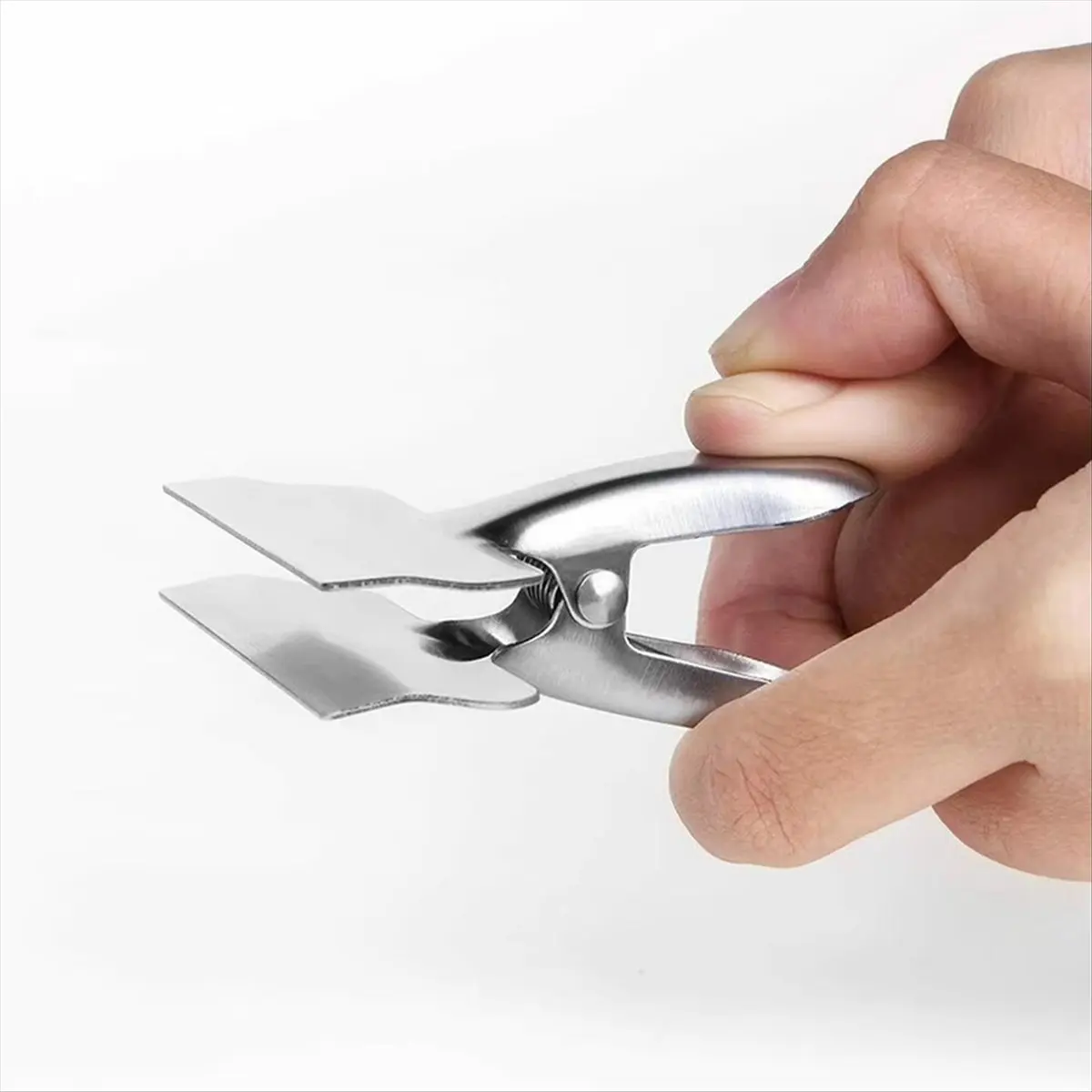 8pcs Stainless Steel Sealing Clip Food Snack Sealing Pocket Clip Vacuum Fresh-Keeping Clip Kitchen Storage Gadgets Tools