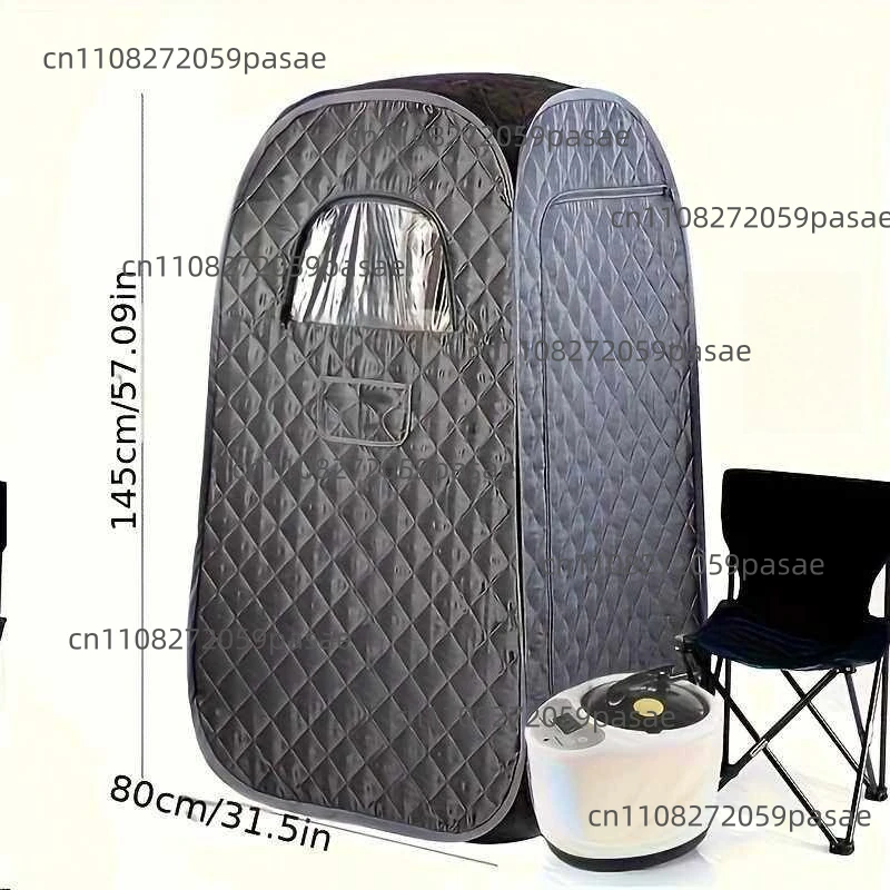 Home Health Sweat Cabin Sweat Steaming Box Foldable Mobile Full Body Steaming Energy Cabin Steam Steaming Therapy Sweat Room