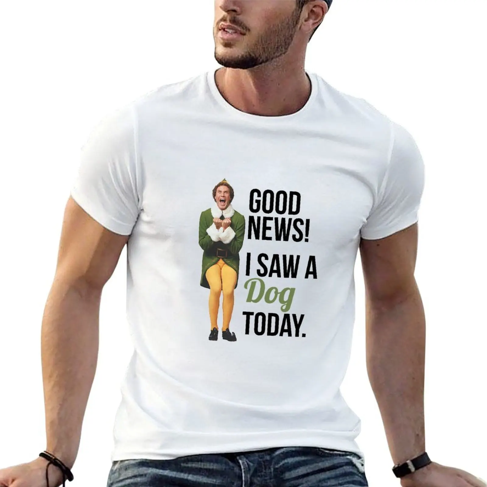 

Will Ferrell Buddy the Elf from Elf the Movie T-Shirt man t shirt designer essential t shirt T-Shirt