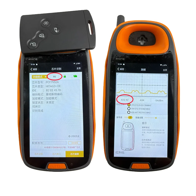 4 Button Smart Keyless Remote Key Fob 433MHz ID46 PCF7952A Chip For Renault Megane 3 Laguna 3 Scenic Fluence