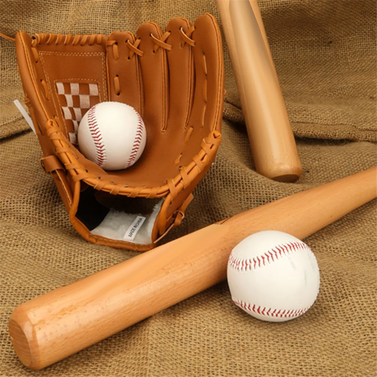 

A79I Outdoor Sports Left Hand Training Practice Softball Baseball Gloves Pitcher Hand Players Pocket Glove 11.5Inch Brown