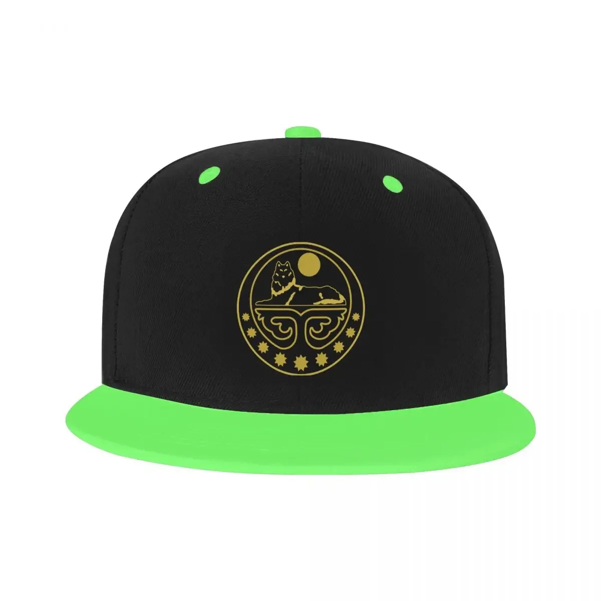 Casquette de baseball aux armoiries tchétchènes personnalisées pour hommes et femmes, Snapback plat, Hip Hop, chapeau de papa Streetwear, ChT2ya